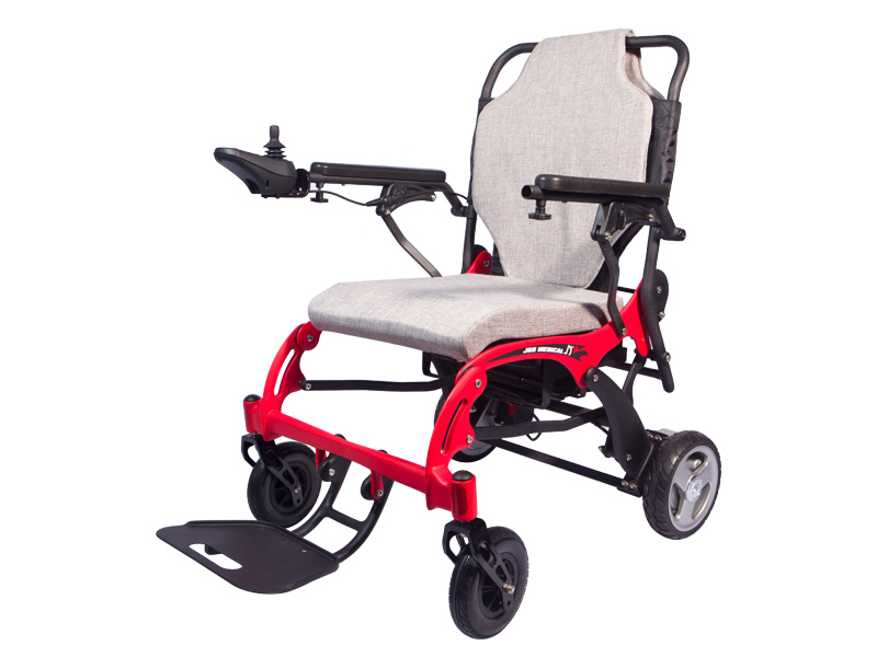 Carbon Fiber Folding Power Wheelchair